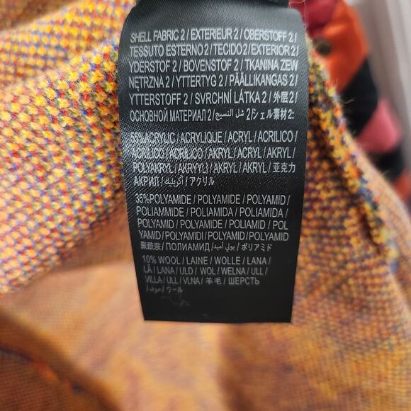 Farm Rio Oversized Tapestry pineapple puffer poncho size medium - Picture 10 of 10